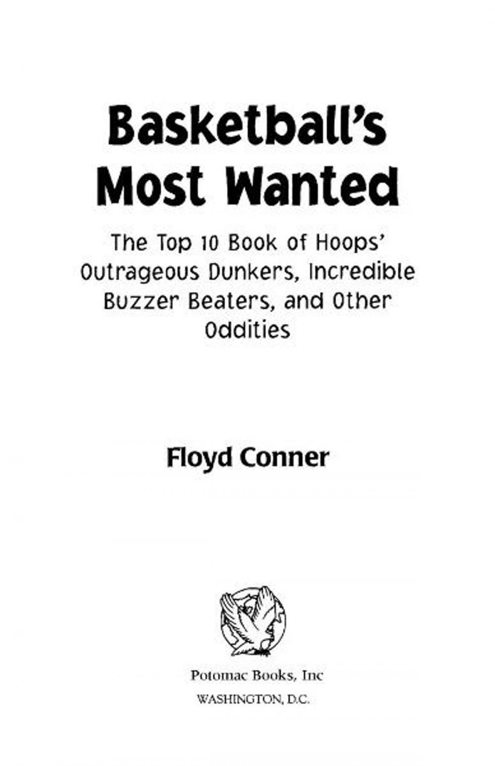 Big bigCover of Basketball's Most Wanted™