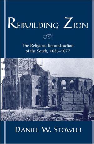 Cover of the book Rebuilding Zion by Nicholas Cook