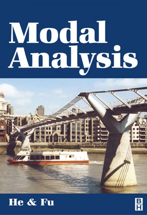 Cover of the book Modal Analysis by Zhi-Fang Fu, Jimin He, Elsevier Science