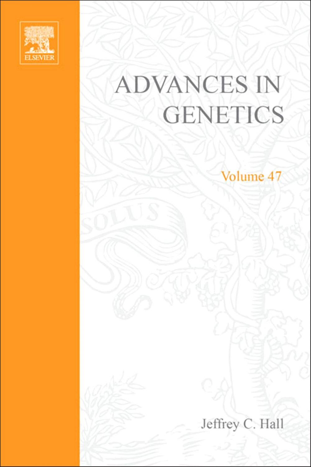 Big bigCover of Advances in Genetics