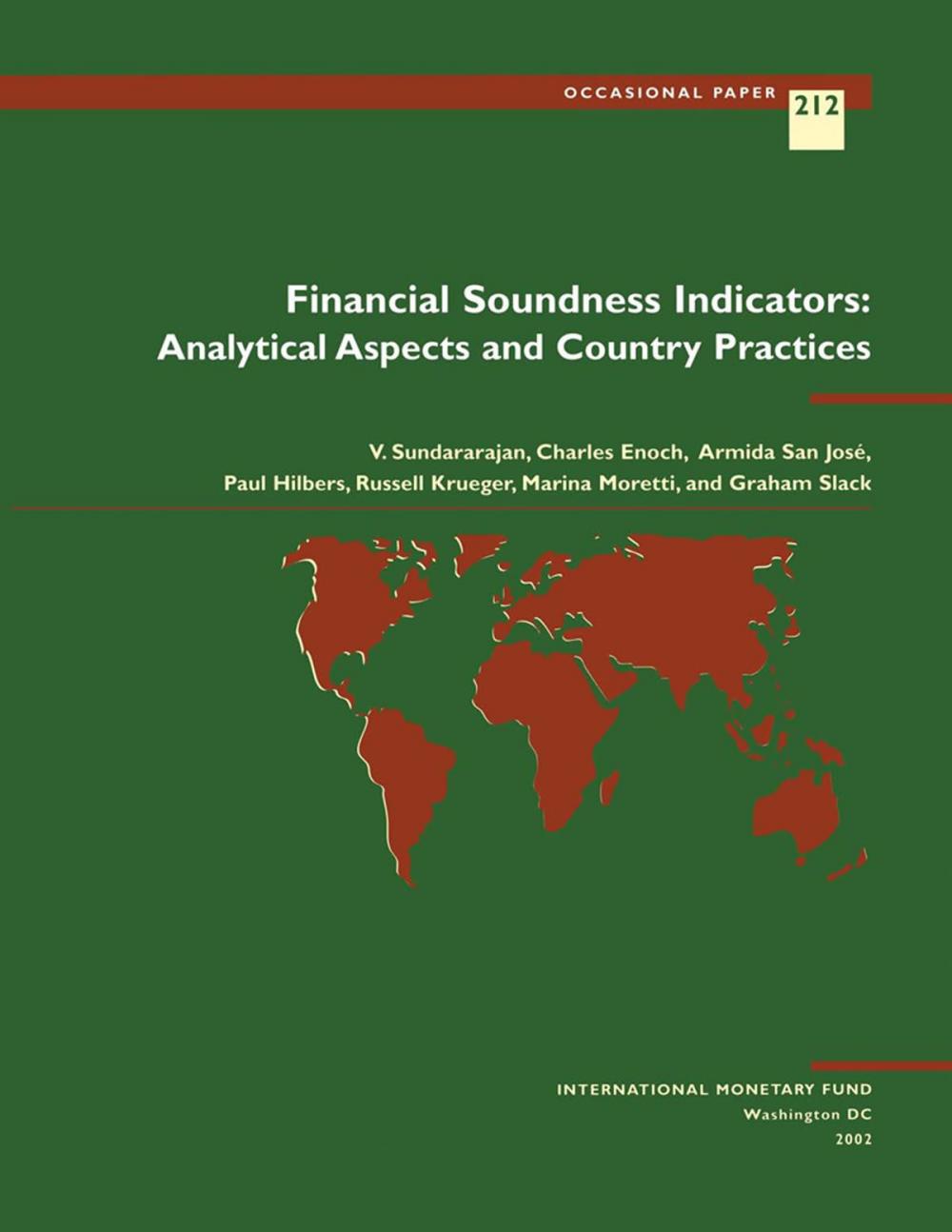 Big bigCover of Financial Soundness Indicators: Analytical Aspects and Country Practices