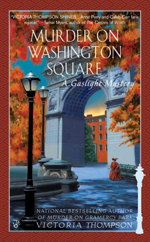 Cover of the book Murder on Washington Square by Victoria Thompson, Penguin Publishing Group