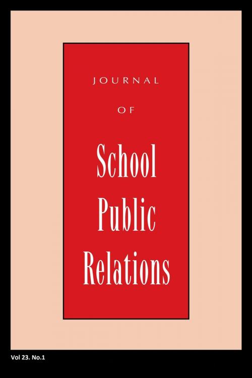 Cover of the book Jspr Vol 23-N1 by Journal of School Public Relations, Rowman & Littlefield Publishers