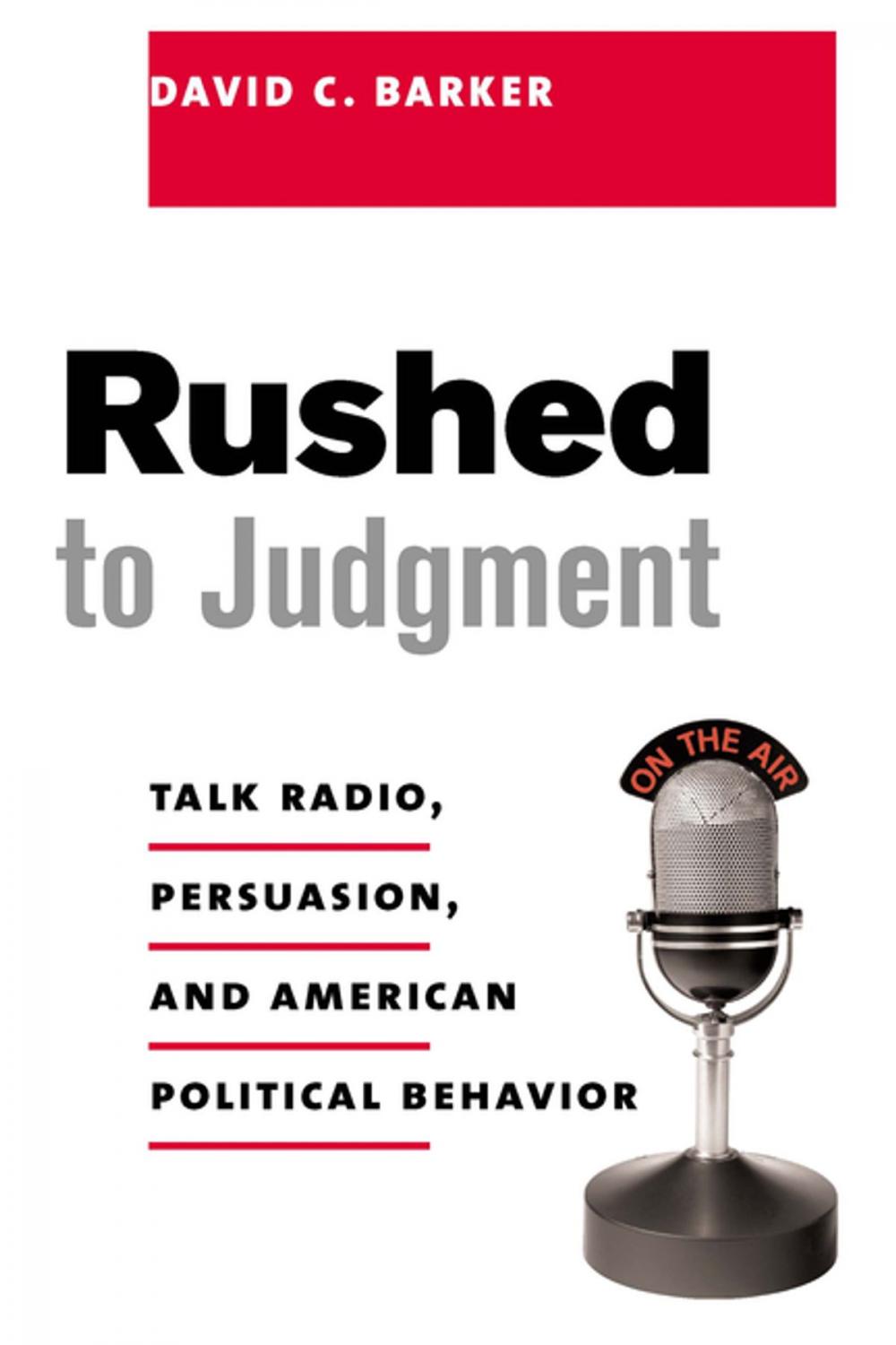 Big bigCover of Rushed to Judgment