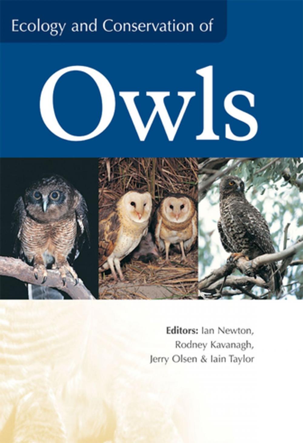 Big bigCover of Ecology and Conservation of Owls