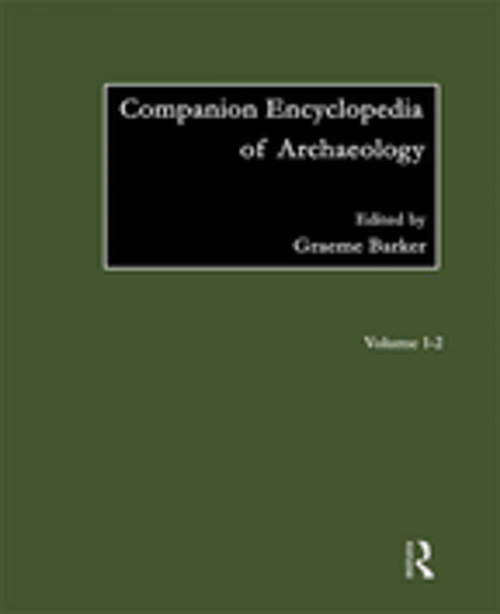 Big bigCover of Companion Encyclopedia of Archaeology