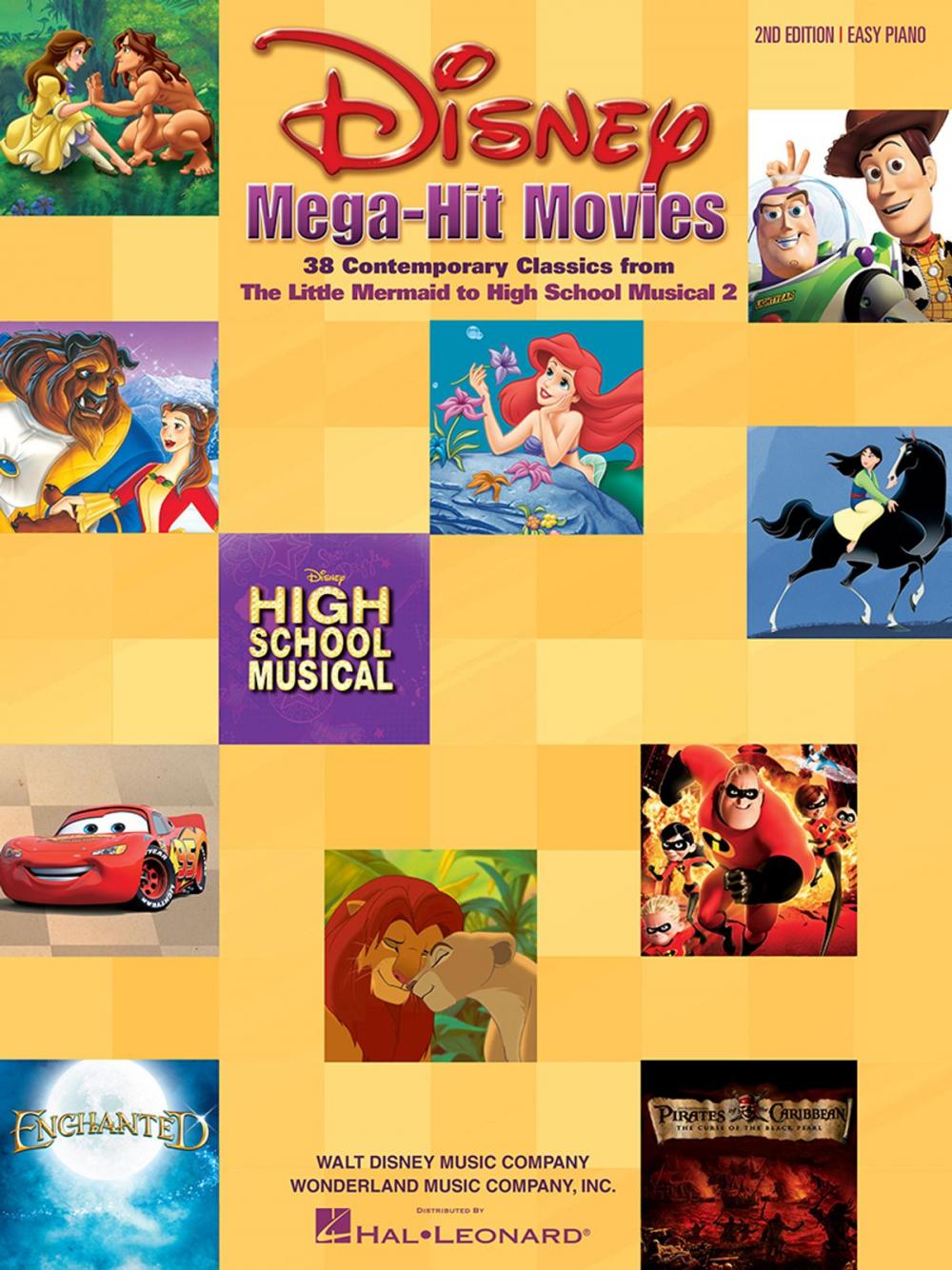 Big bigCover of Disney Mega-Hit Movies - Easy Piano (Songbook)