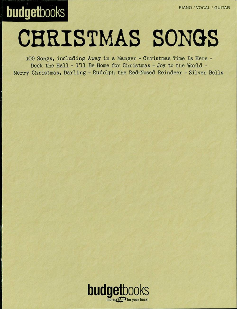 Big bigCover of Christmas Songs (Songbook)