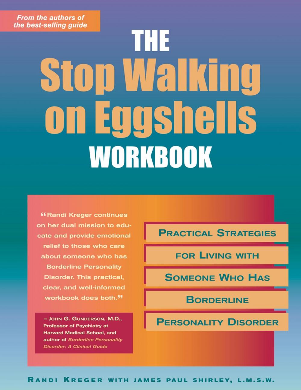 Big bigCover of The Stop Walking on Eggshells Workbook
