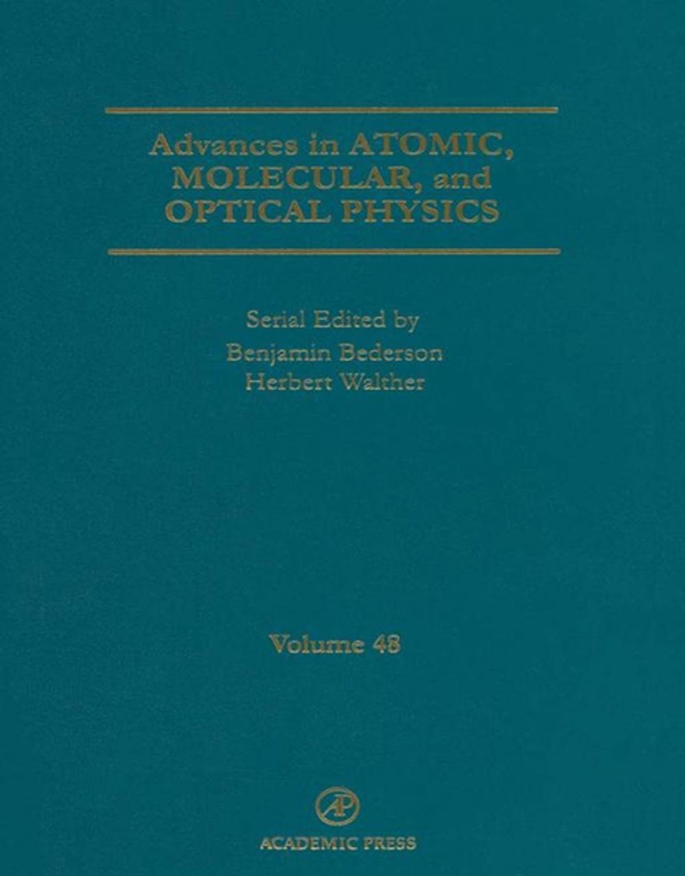 Big bigCover of Advances in Atomic, Molecular, and Optical Physics