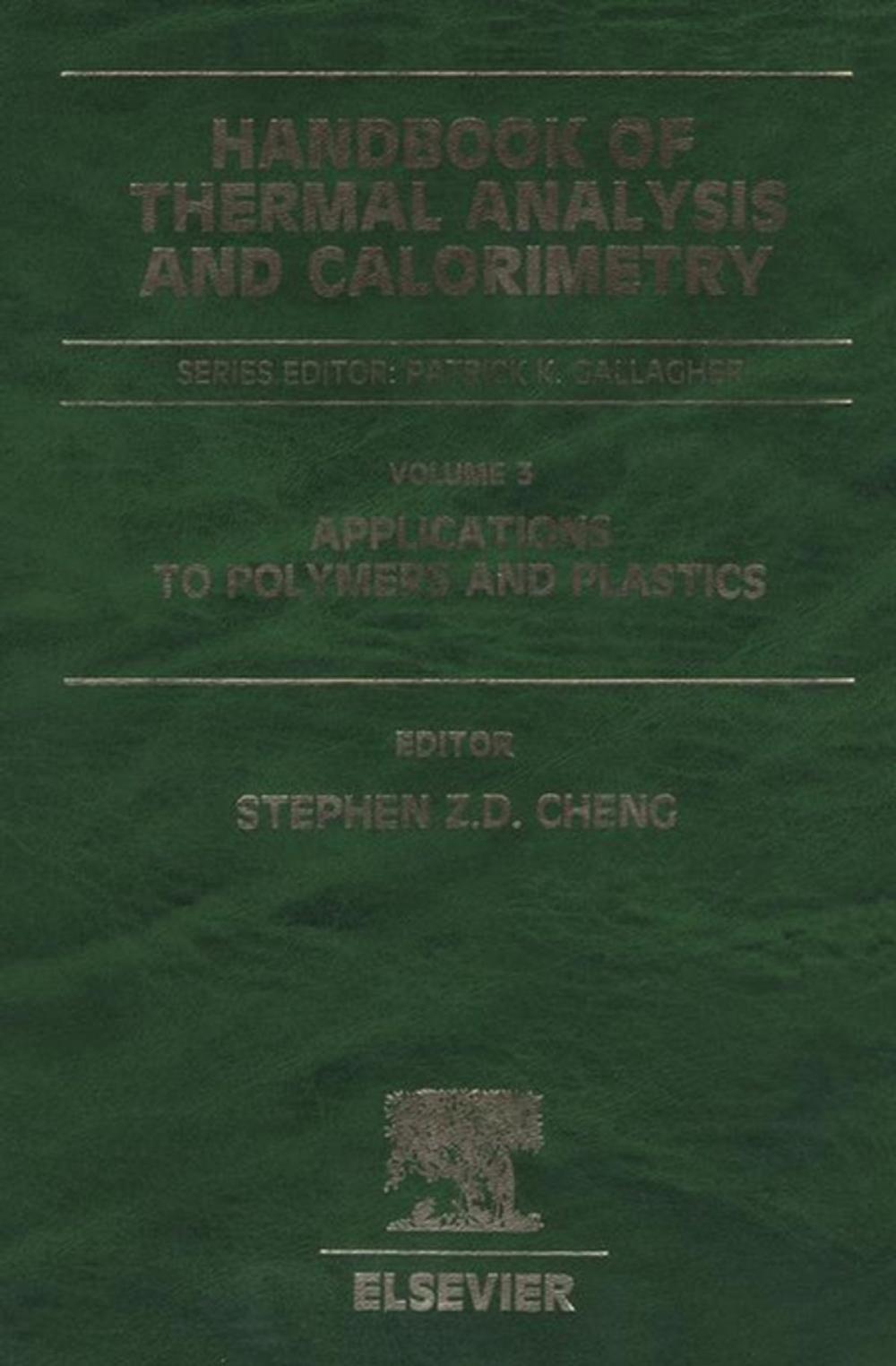 Big bigCover of Handbook of Thermal Analysis and Calorimetry