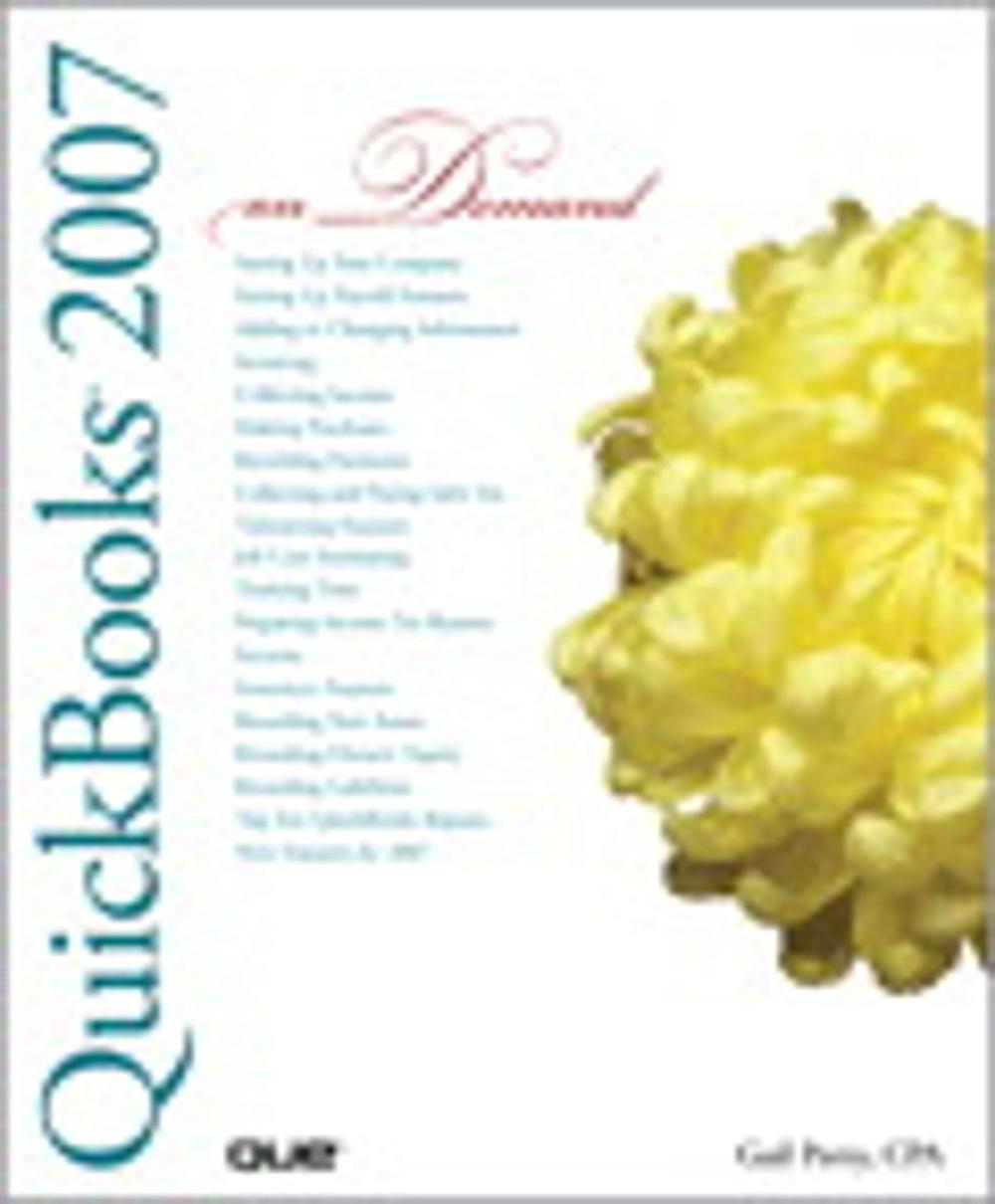 Big bigCover of QuickBooks 2007 On Demand