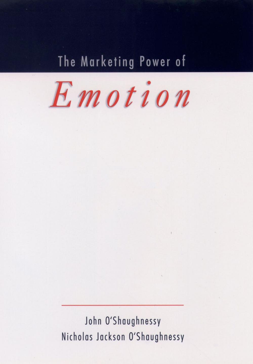 Big bigCover of The Marketing Power of Emotion