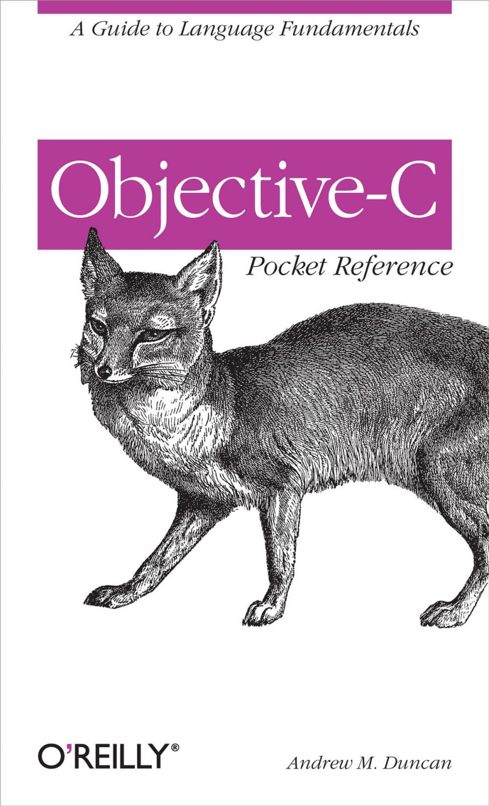 Big bigCover of Objective-C Pocket Reference