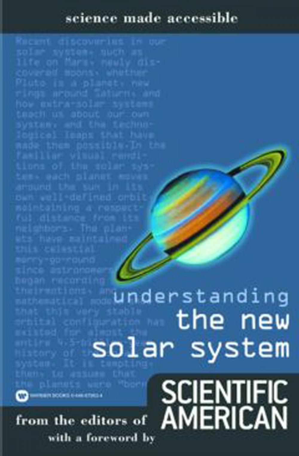 Big bigCover of Understanding the New Solar System