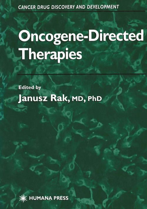 Cover of the book Oncogene-Directed Therapies by , Humana Press