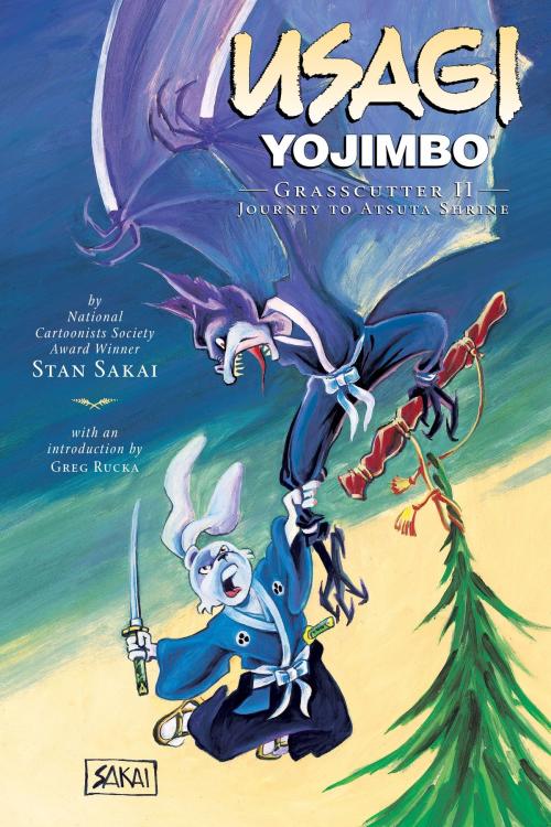 Cover of the book Usagi Yojimbo Volume 15: Grasscutter II - Journey to Atsuta Shrine by Stan Sakai, Dark Horse Comics