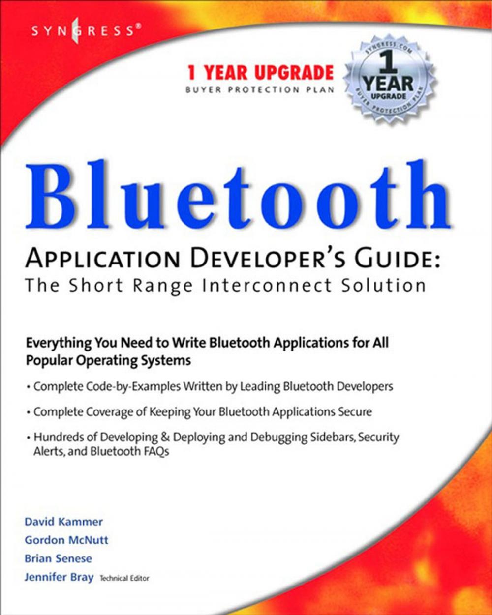 Big bigCover of Bluetooth Application Developer's Guide