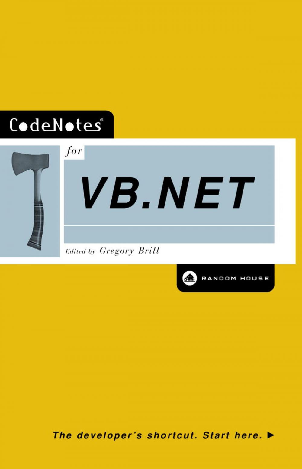 Big bigCover of CodeNotes for VB.NET