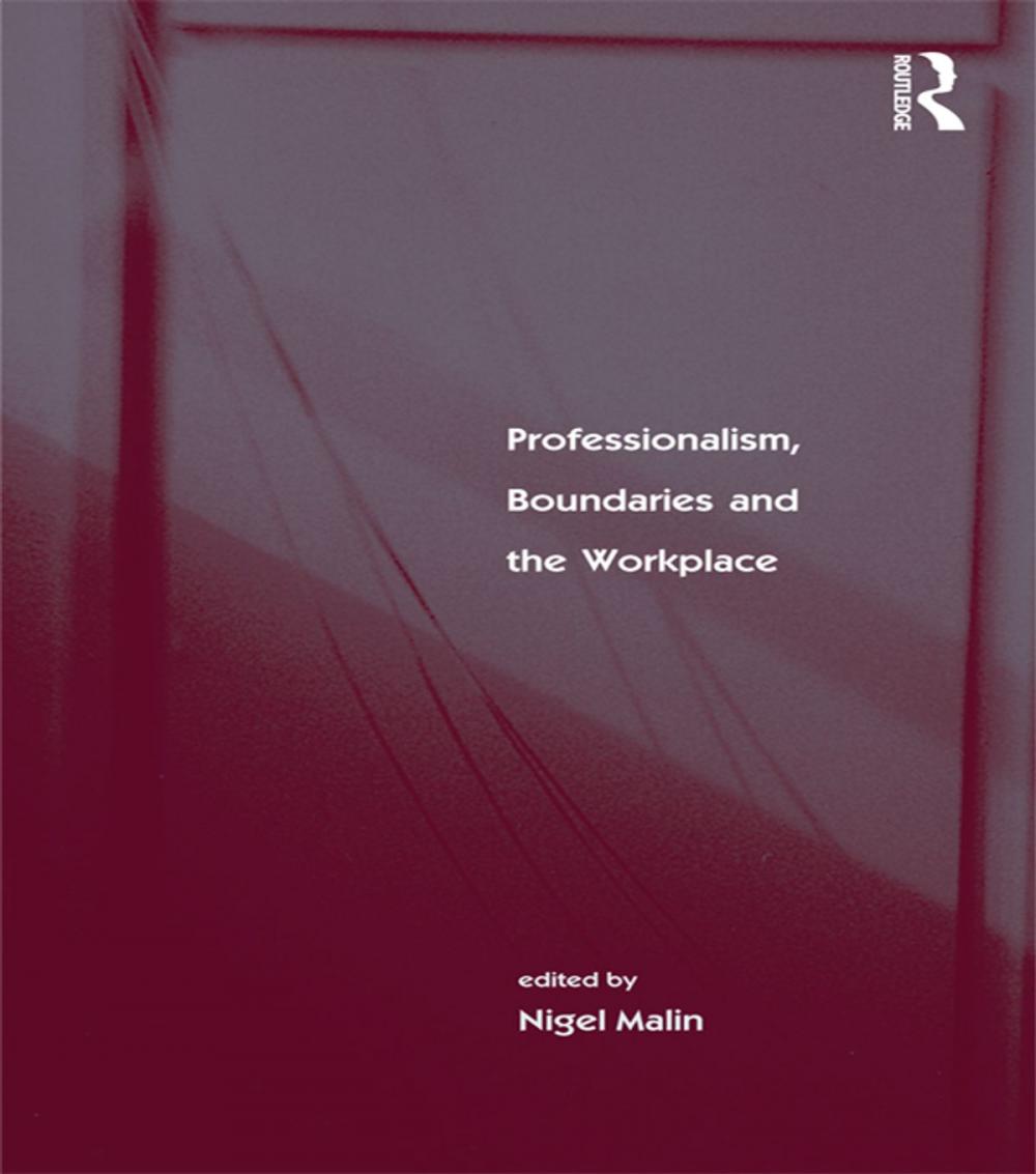 Big bigCover of Professionalism, Boundaries and the Workplace