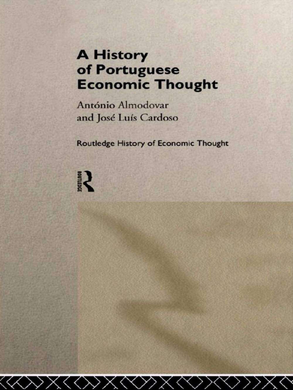 Big bigCover of A History of Portuguese Economic Thought