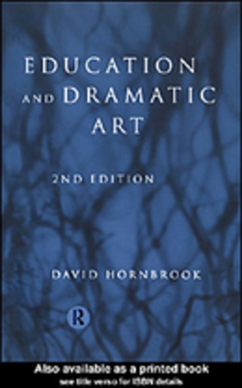 Big bigCover of Education and Dramatic Art
