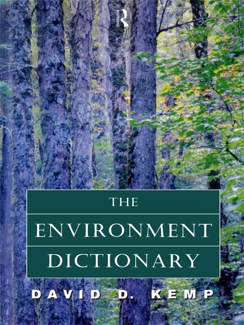 Big bigCover of The Environment Dictionary