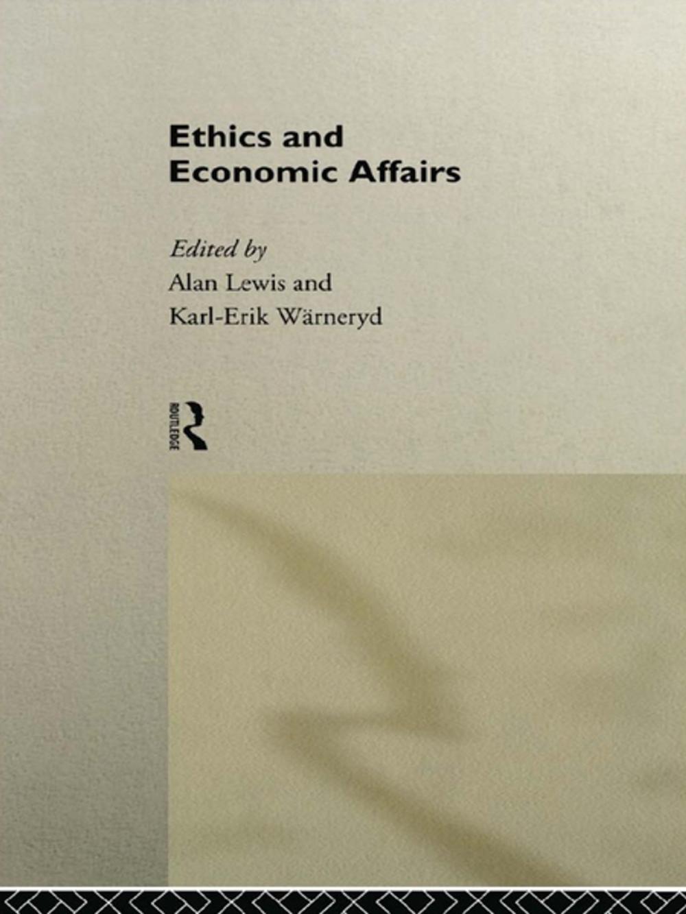 Big bigCover of Ethics and Economic Affairs