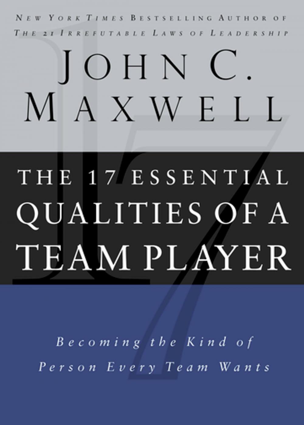 Big bigCover of The 17 Essential Qualities of a Team Player