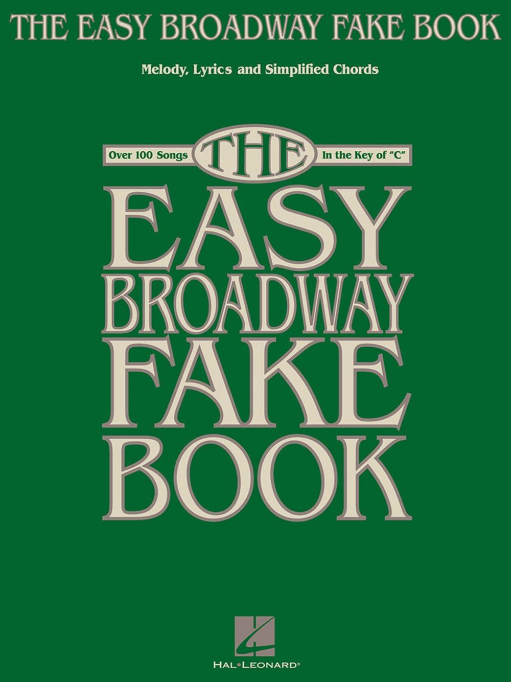 Big bigCover of The Easy Broadway Fake Book (Songbook)