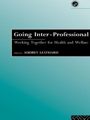 Cover of the book Going Interprofessional by Chris Caswell, Sean Neill