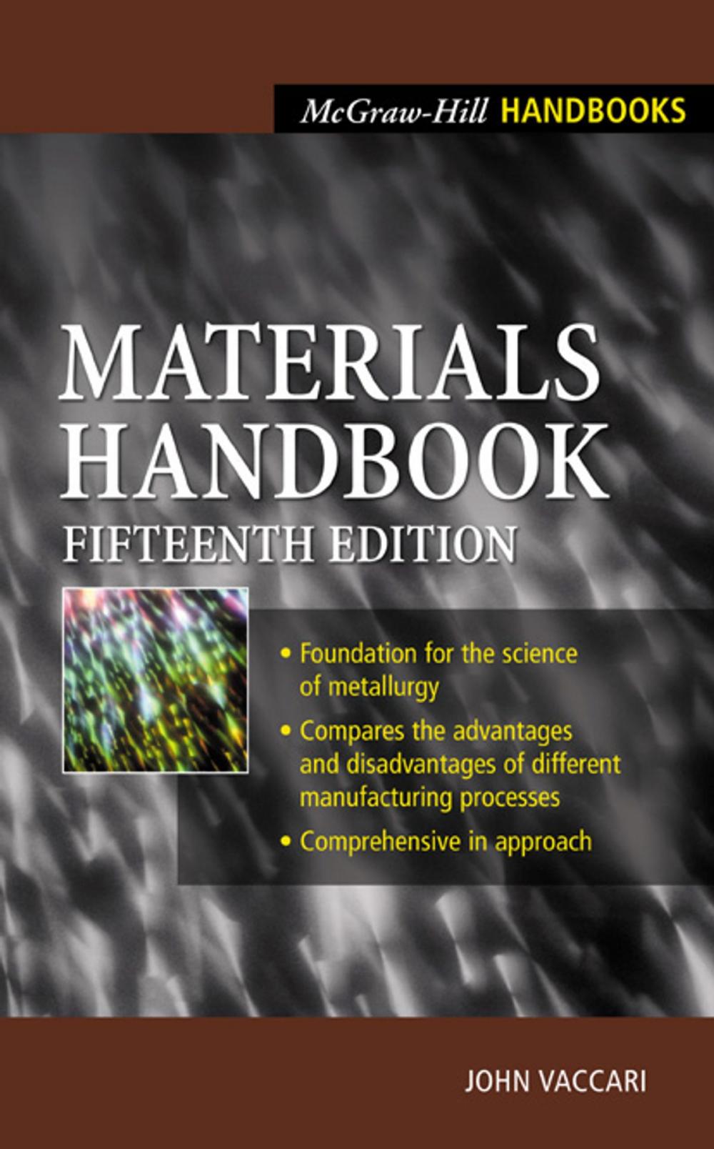 Big bigCover of Materials Handbook