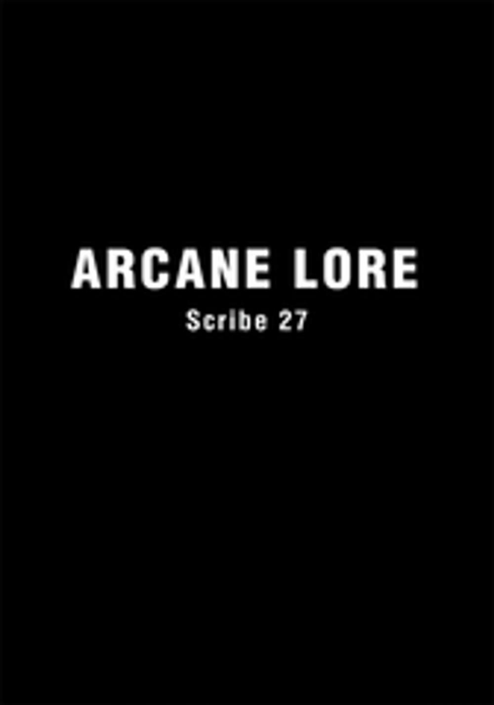 Big bigCover of Arcane Lore