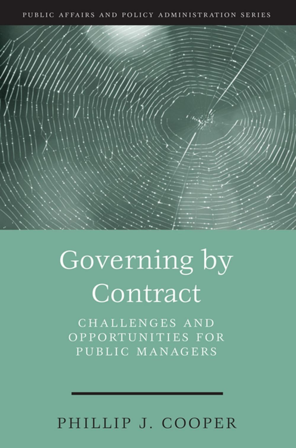 Big bigCover of Governing by Contract