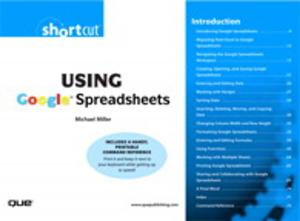 Cover of the book Using Google Spreadsheets (Digital Short Cut) by Mark Michaelis
