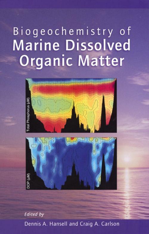 Cover of the book Biogeochemistry of Marine Dissolved Organic Matter by , Elsevier Science
