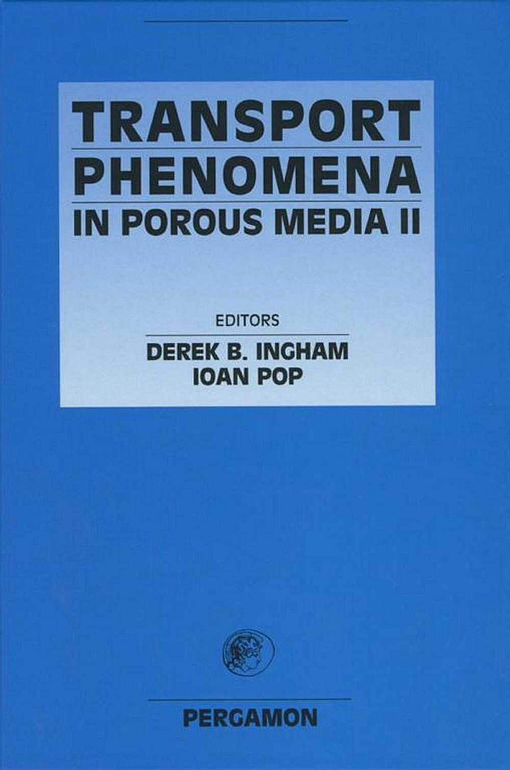 Big bigCover of Transport Phenomena in Porous Media II