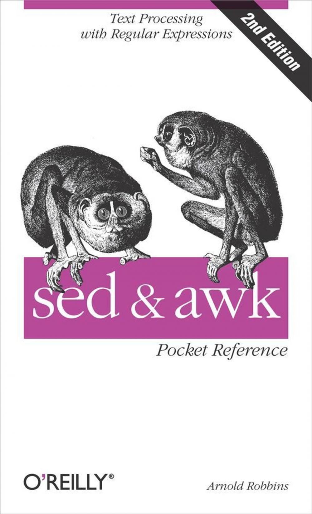 Big bigCover of sed and awk Pocket Reference