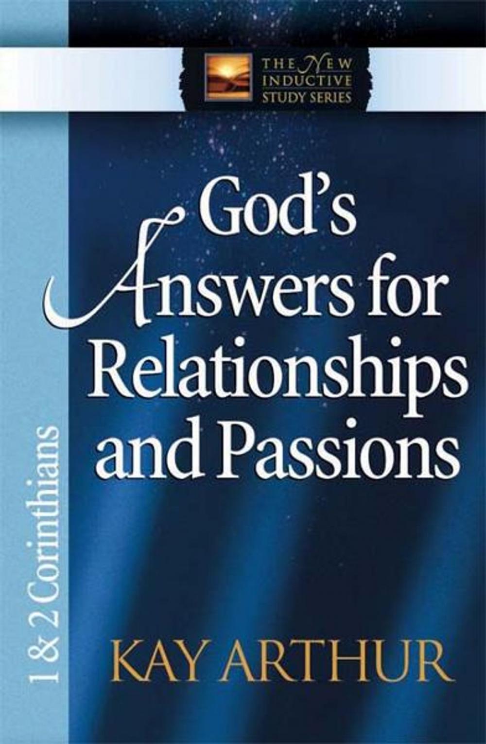 Big bigCover of God's Answers for Relationships and Passions