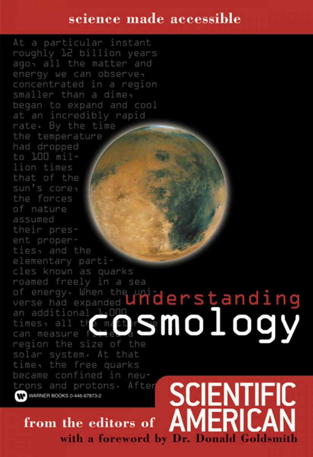 Big bigCover of Understanding Cosmology