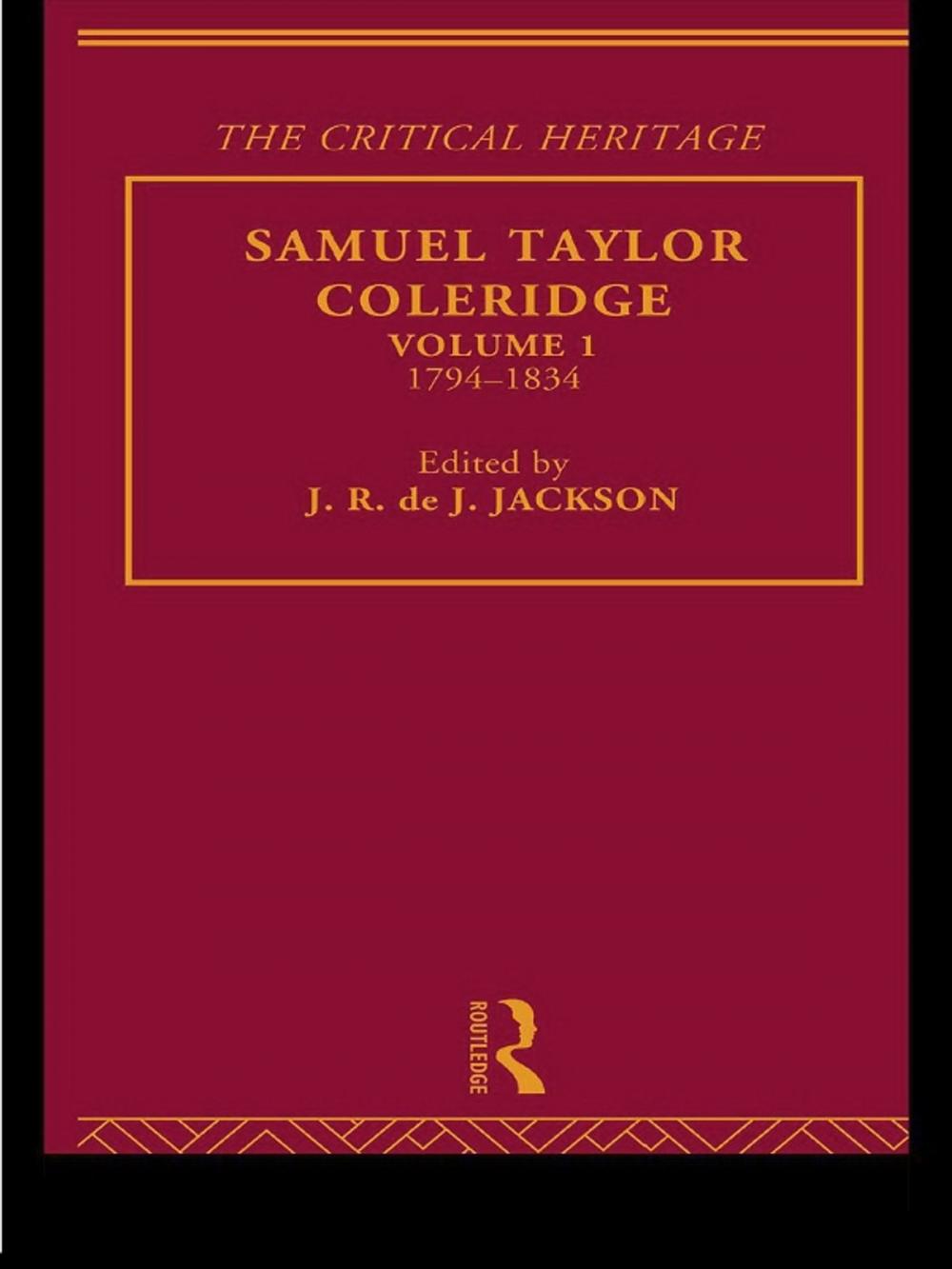 Big bigCover of Samuel Taylor Coleridge