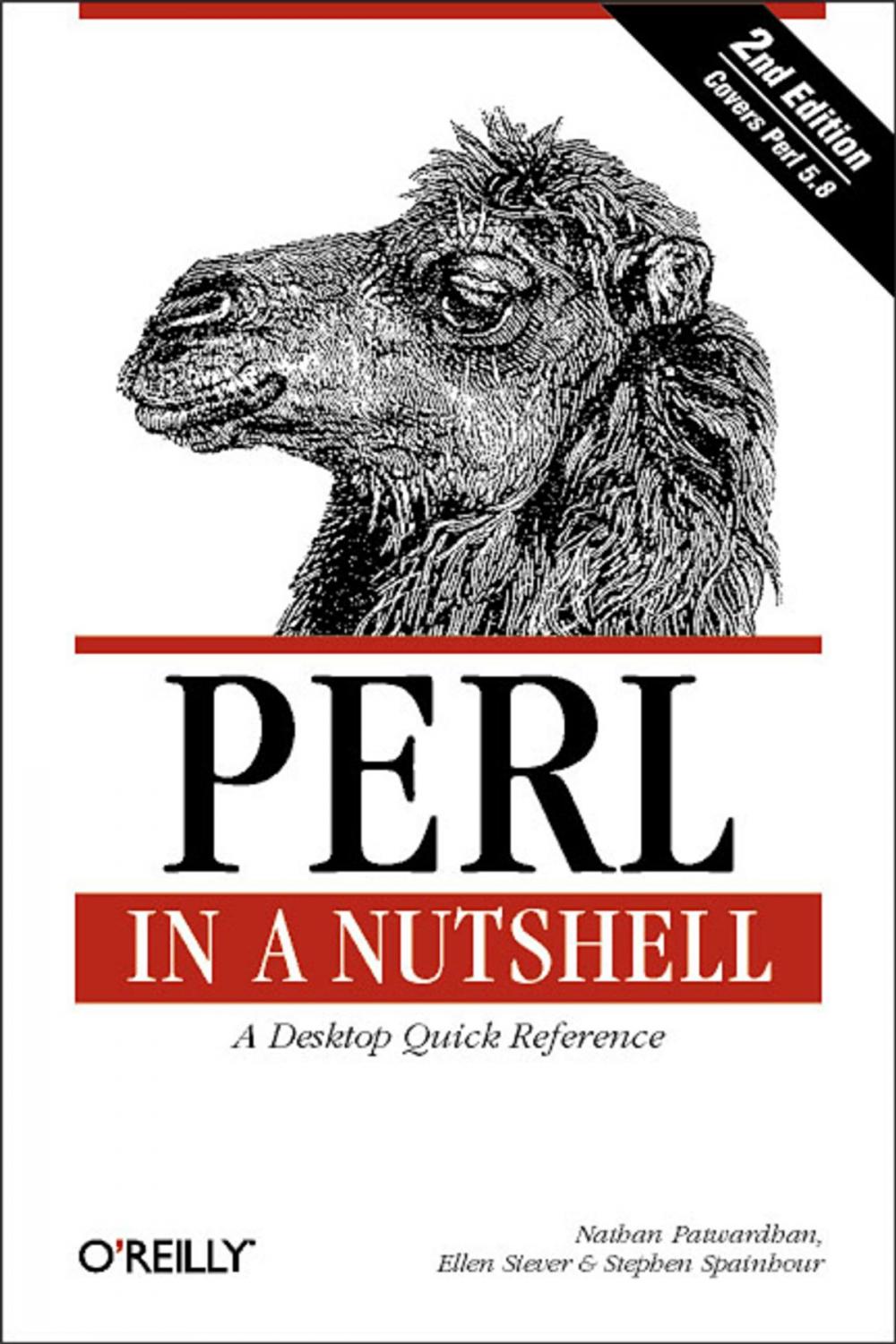 Big bigCover of Perl in a Nutshell