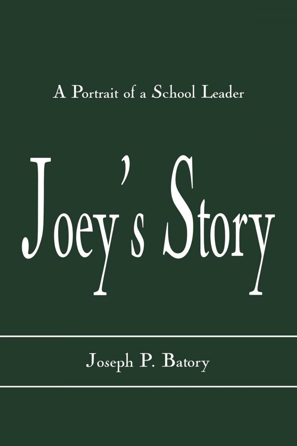 Big bigCover of Joey's Story