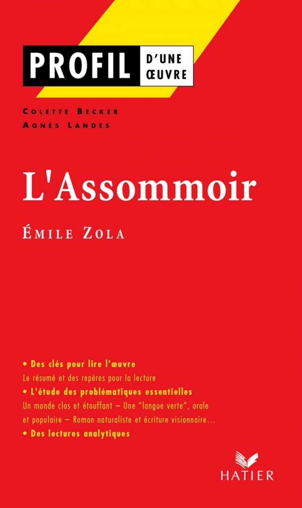 Big bigCover of Profil - Zola (Emile) : L'Assommoir