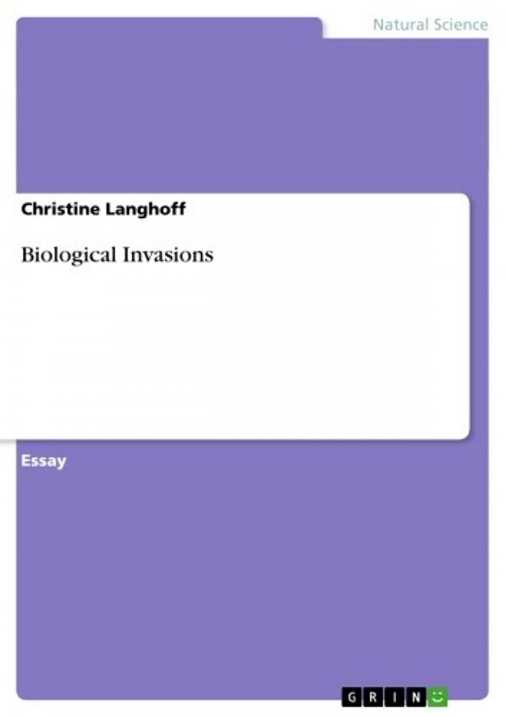Big bigCover of Biological Invasions