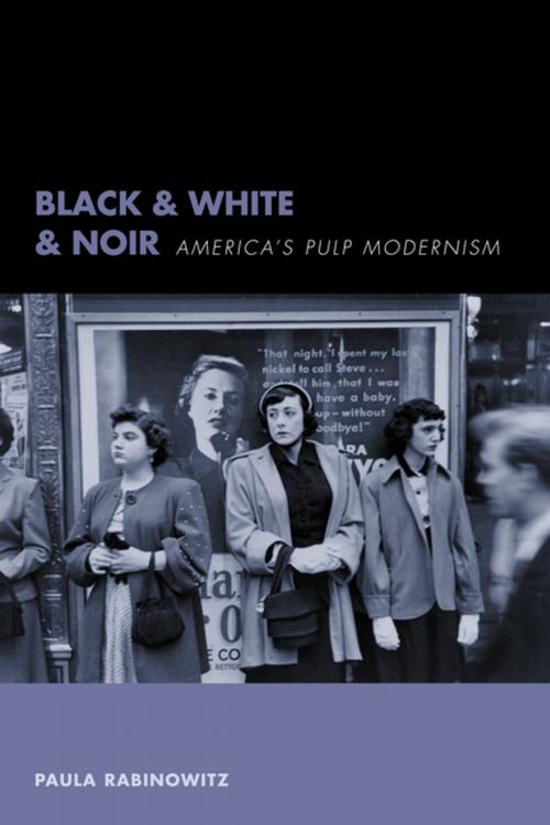 Cover of the book Black & White & Noir by Paula Rabinowitz, Columbia University Press