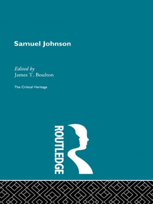 Cover of the book Samuel Johnson by , Taylor and Francis