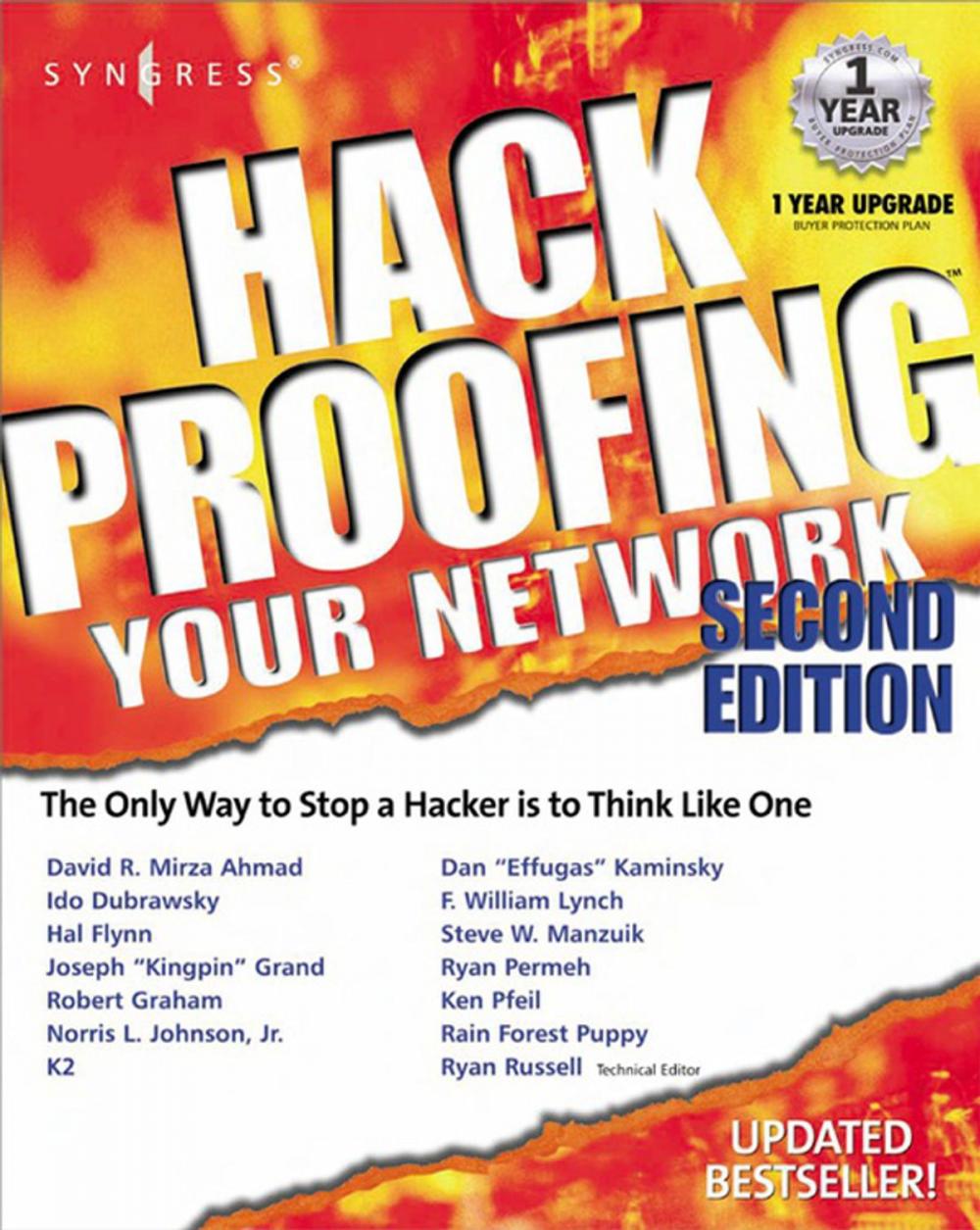 Big bigCover of Hack Proofing Your Network 2E