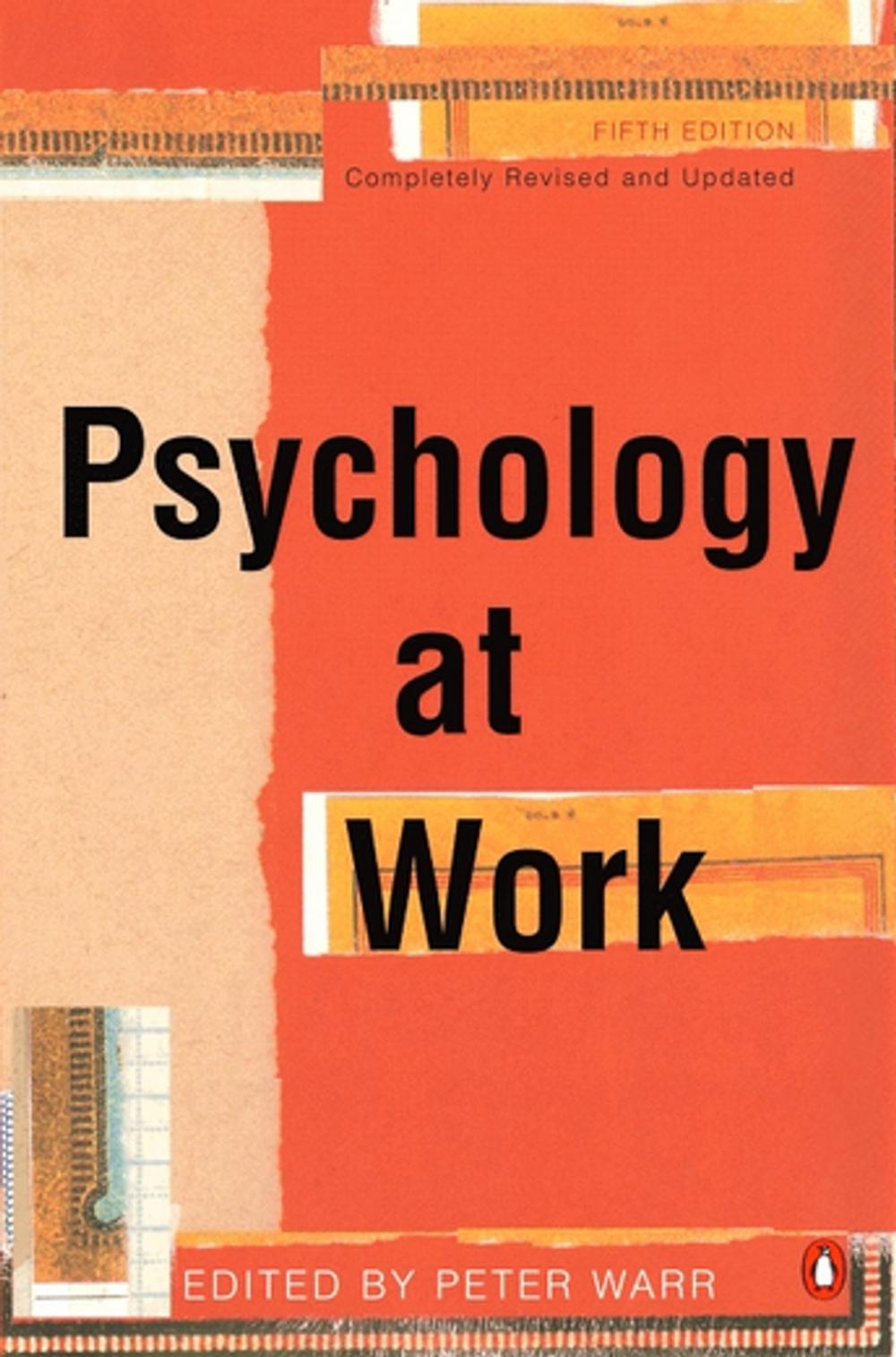 Big bigCover of Psychology at Work