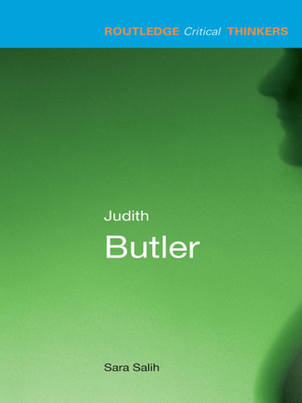 Big bigCover of Judith Butler